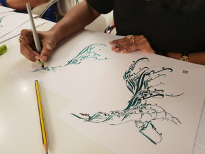 Dubai - Atelier de Calligraphie Arabe avec Hicham CHAJAI