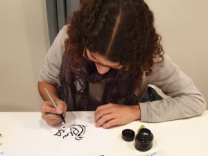 Atelier de Calligraphie a Paris