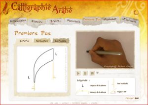 CDrom de cours de Calligraphie Arabe