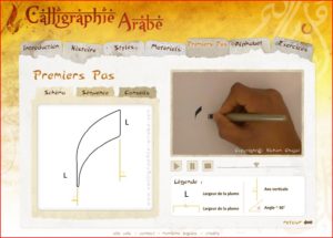 CDrom de cours de Calligraphie Arabe